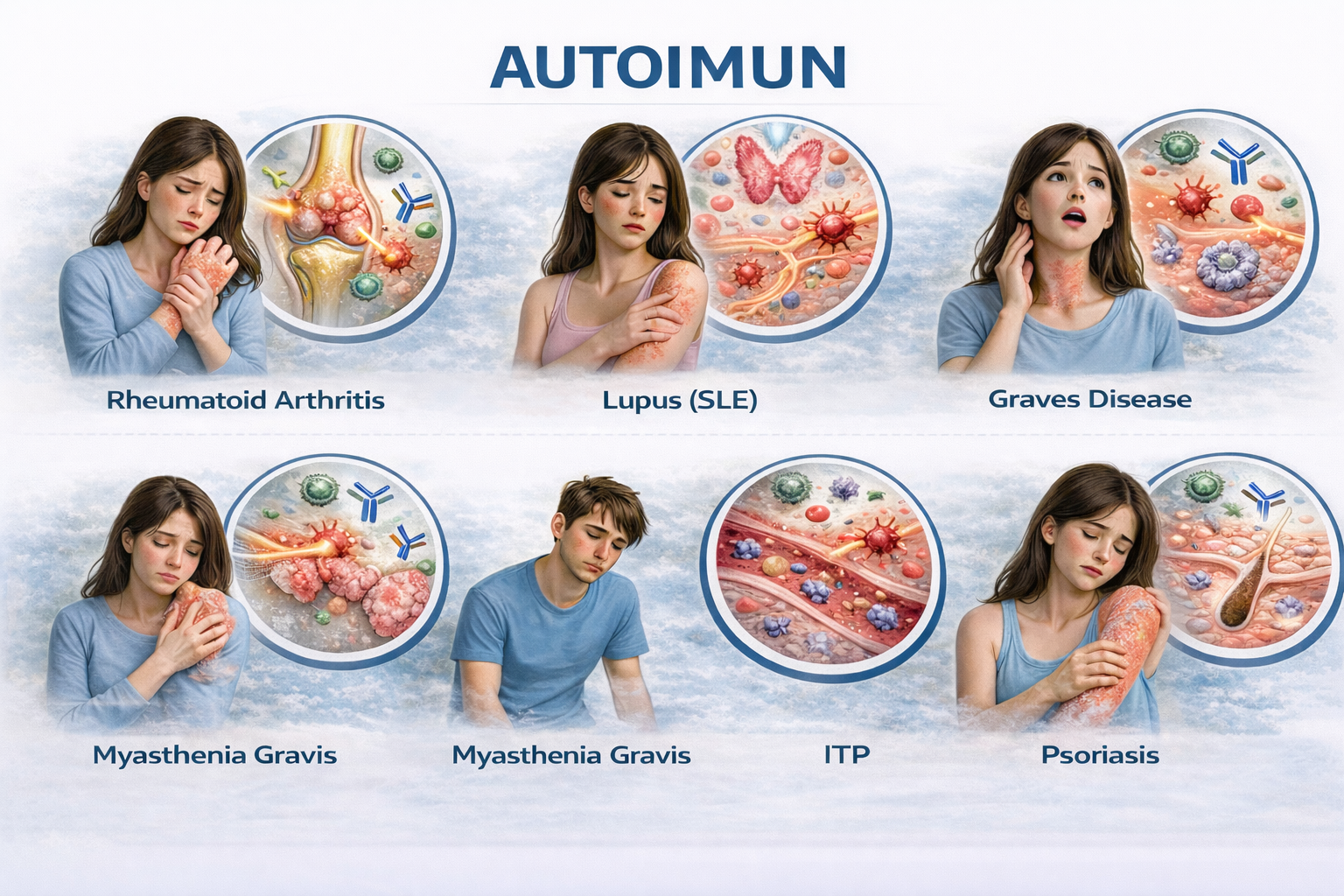 Ilustrasi autoimun sistemik