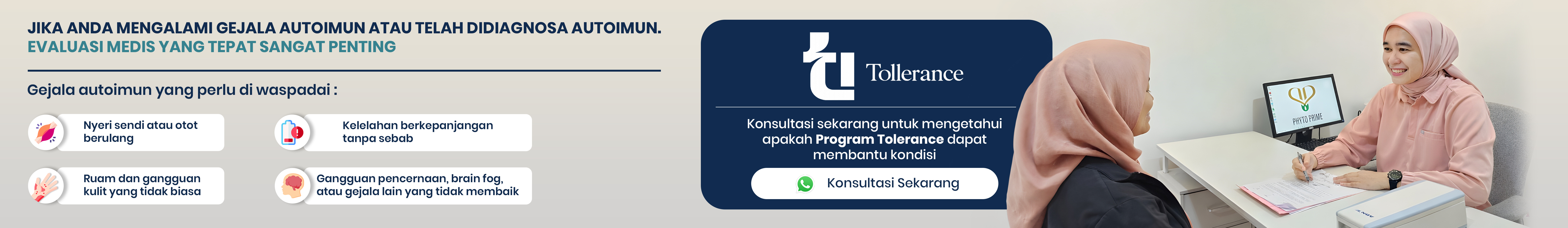 Banner informasi autoimun