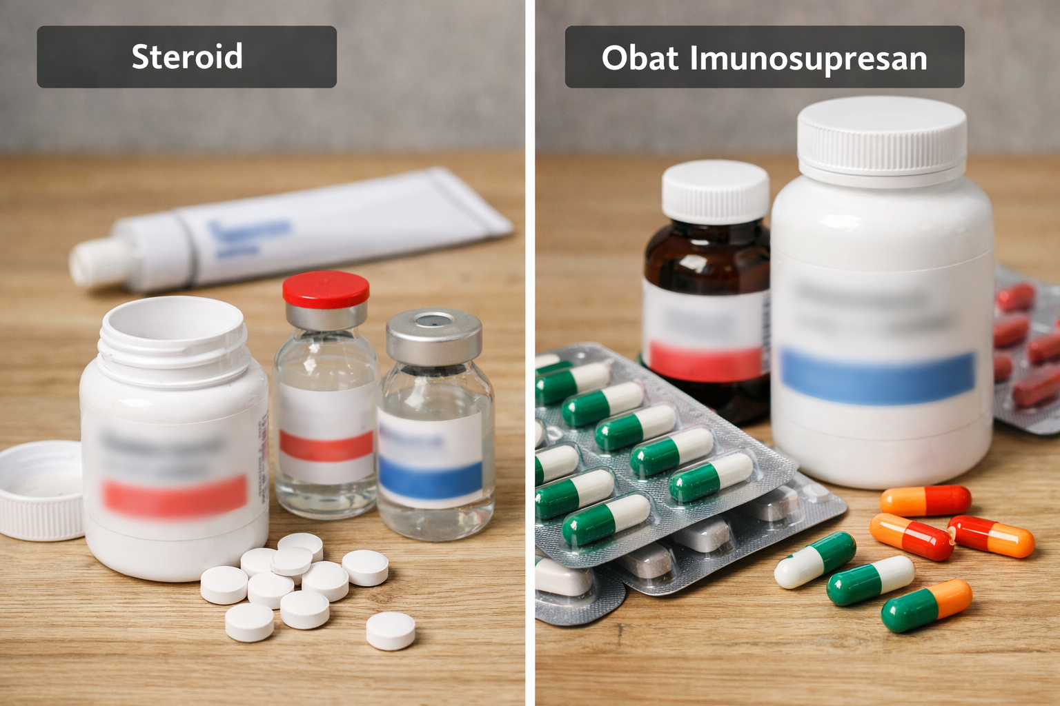Terapi steroid dan obat imunosupresan